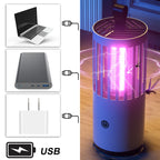 Lot de 2 Lampes Anti moustiques rechargeables