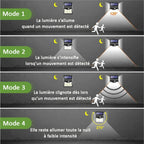 Appliques solaires avec détecteur de mouvement