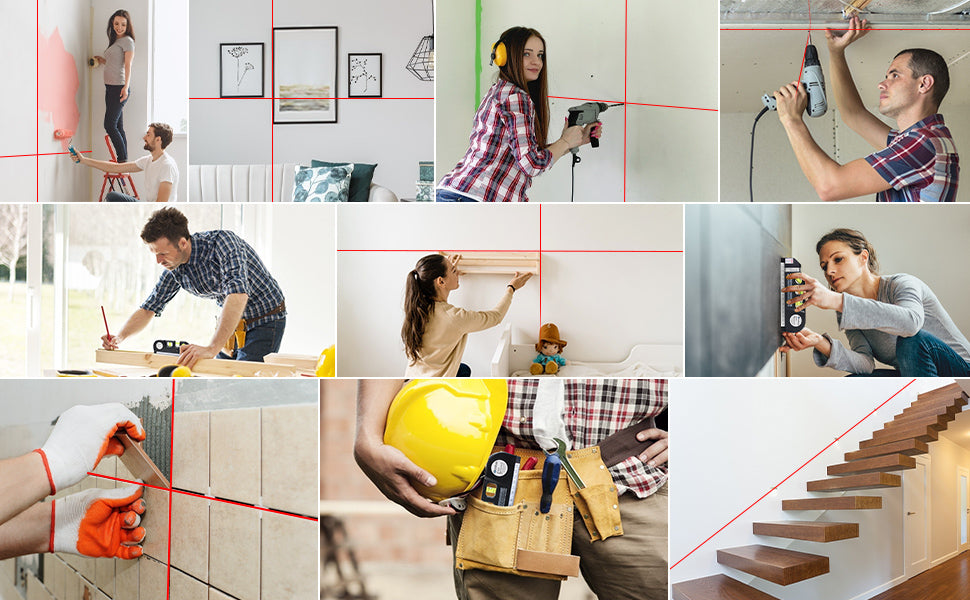 Outil de mesure laser 4 en 1