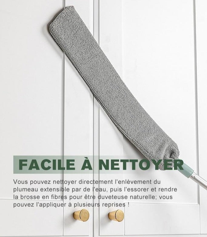 Brosse anti-poussière téléscopique 3 en 1