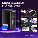 MANIZER MAX - Masturbateur automatique avec support - Mode rotatif et poussée
