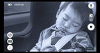 Moniteur de voiture pour bébé full HD avec vision nocturne