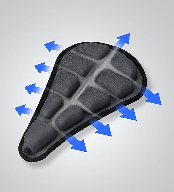 Housse de selle de vélo 3D